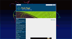 Desktop Screenshot of paolofaggi.com